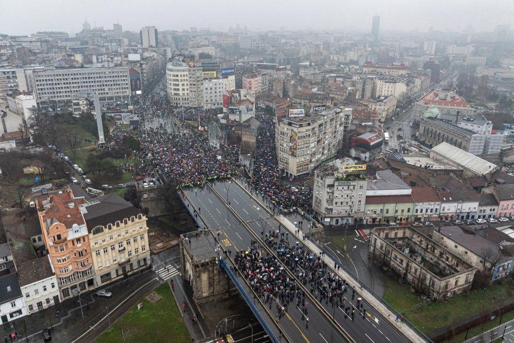 protest u Beogradu