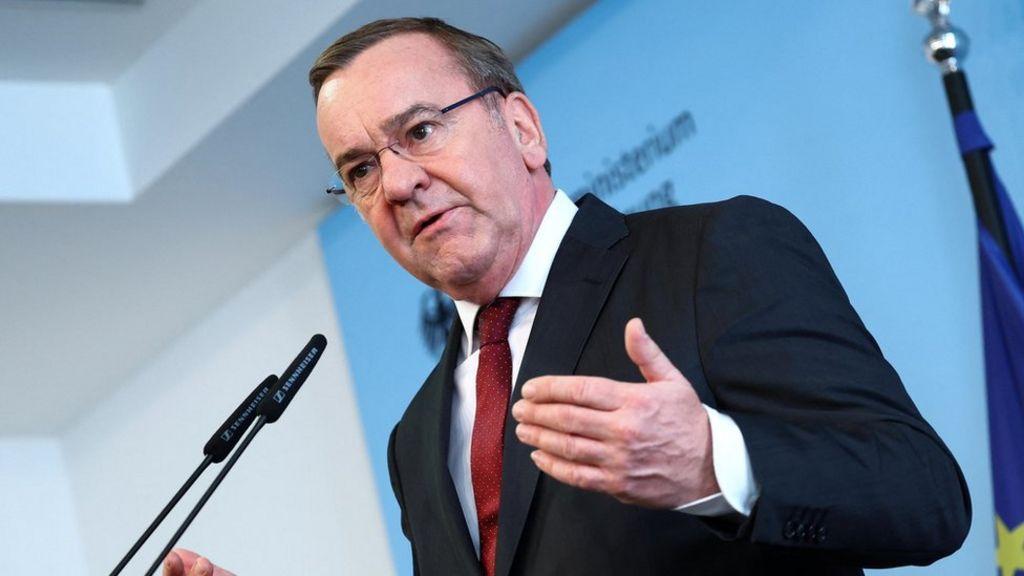 El ministro alemán de Defensa, Boris Pistorius.