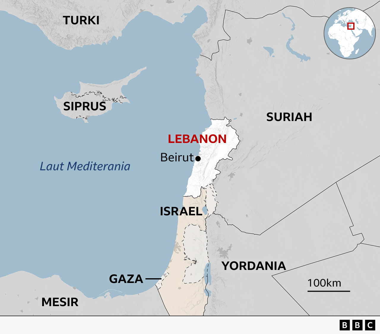 Peta Lebanon