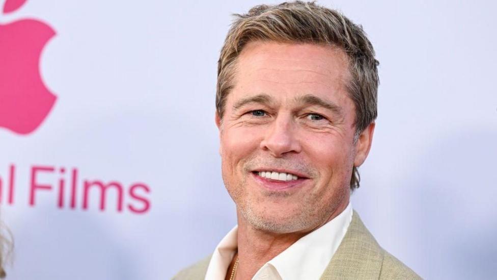 Retrato de Brad Pitt
