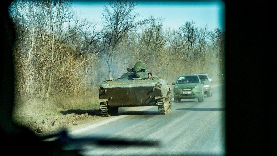 Donbas'ta tanklar 