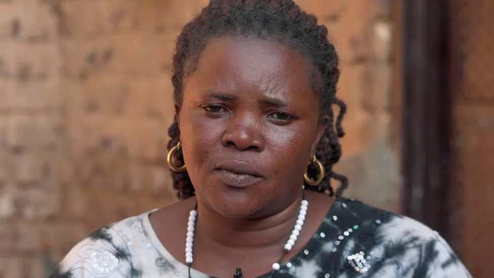 Mary Masika di Mpondwe, Uganda - 18 June 2023