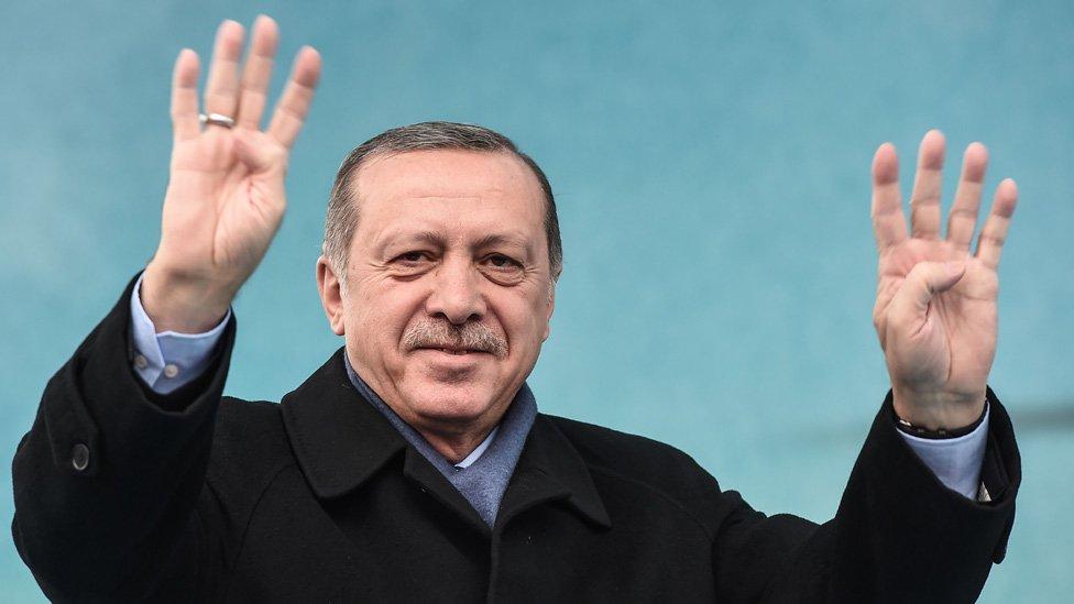 Presiden Turki Recep Tayyip Erdogan