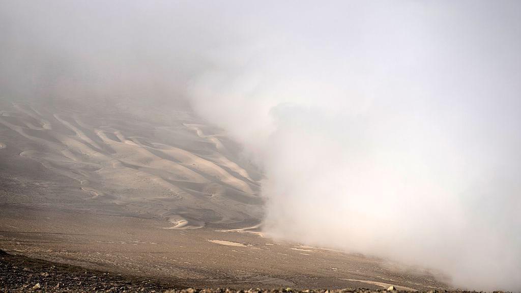 Niebla en el Desierto de Atacama