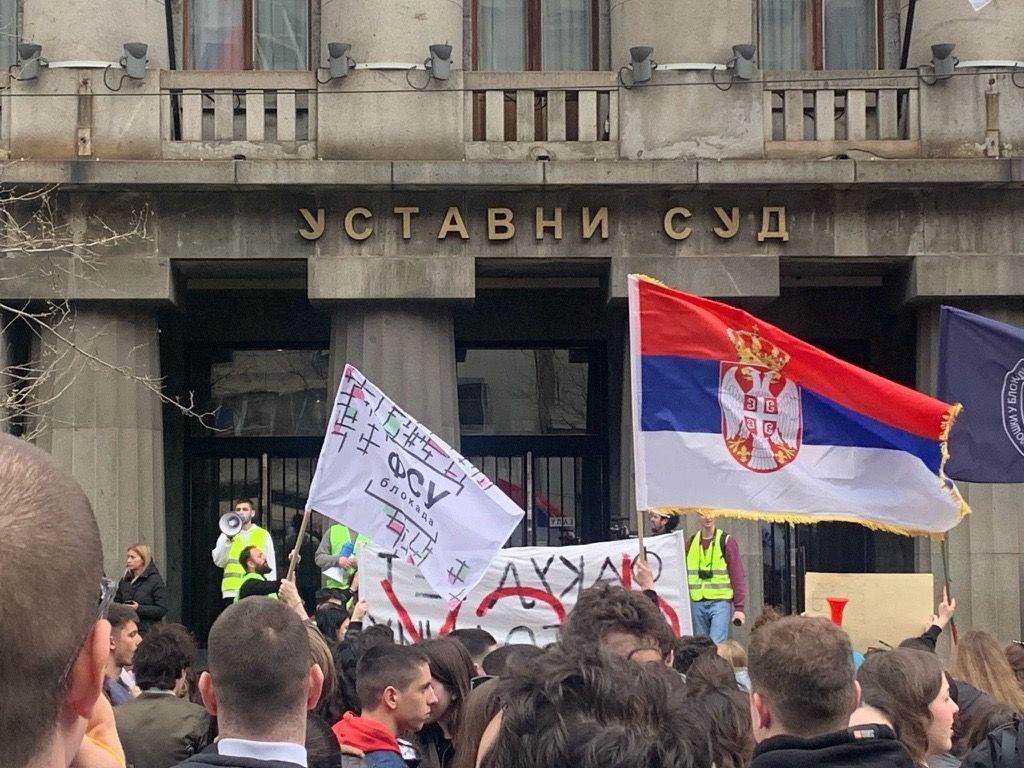 studenti, studentski protest, generalštab