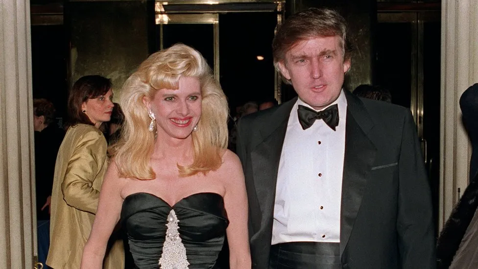 Trump e Ivana Zelnickova