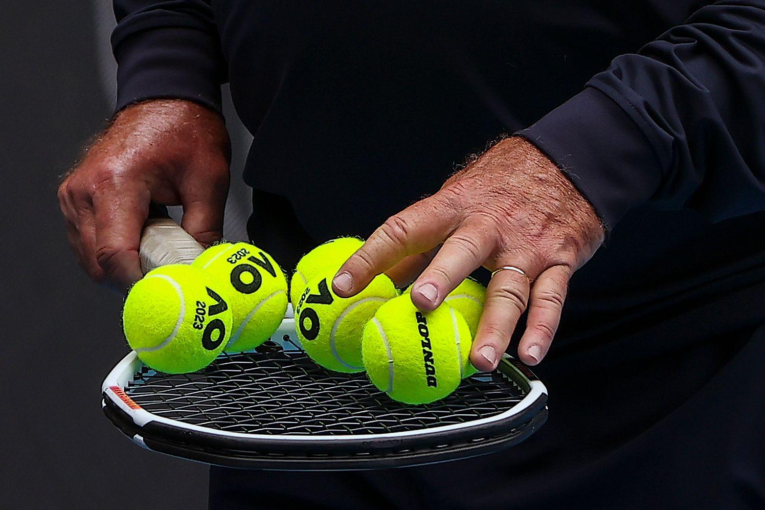 tennis balls
