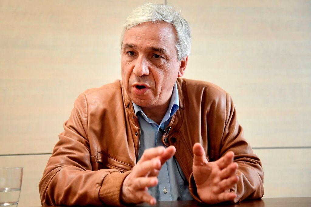 الكاتب والباحث السوري ياسين الحاج صالح عام 2018