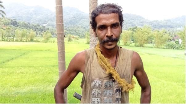 Karuppaiya Kumar, pekerja dengan upah harian di Sri Lanka