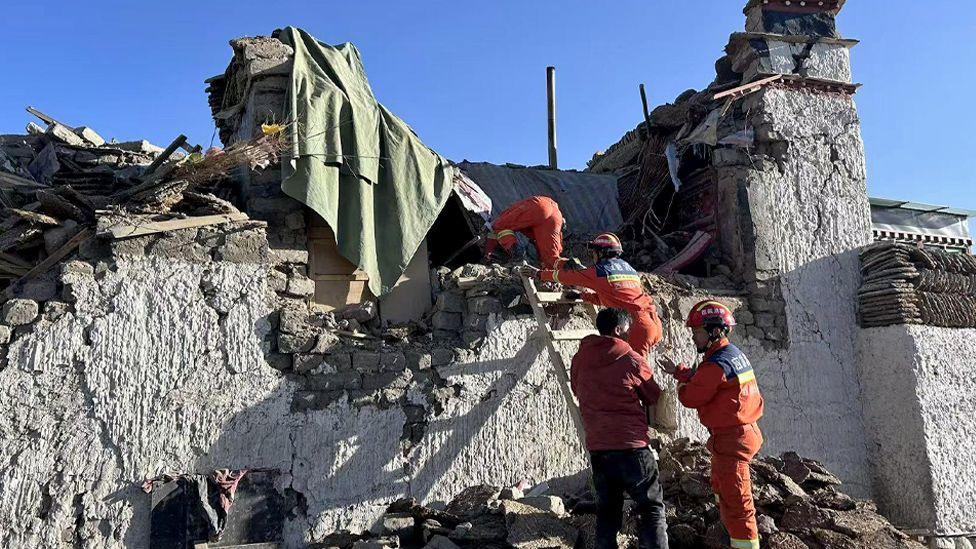 China earthquake: Scores dead as tremor strikes Tibet