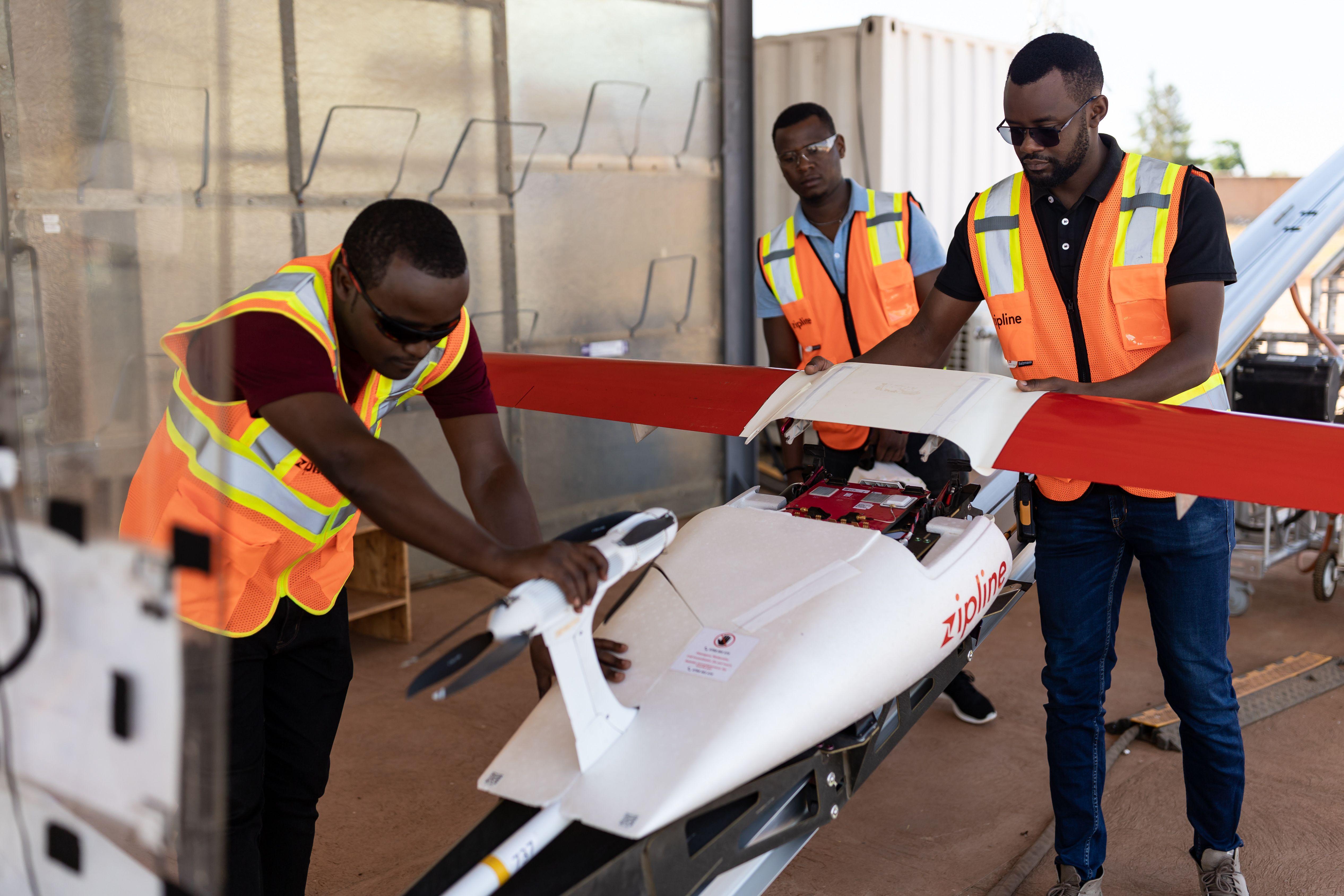 أبرمت زيبلين شراكة مع شركة التسوق عبر الإنترنت جوميا لتوصيل الأدوات المنزلية بالطائرات بدون طيار إلى المناطق النائية في غانا