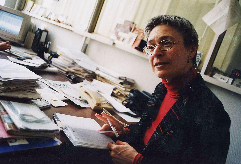 Retrato de Anna Politkovskaya