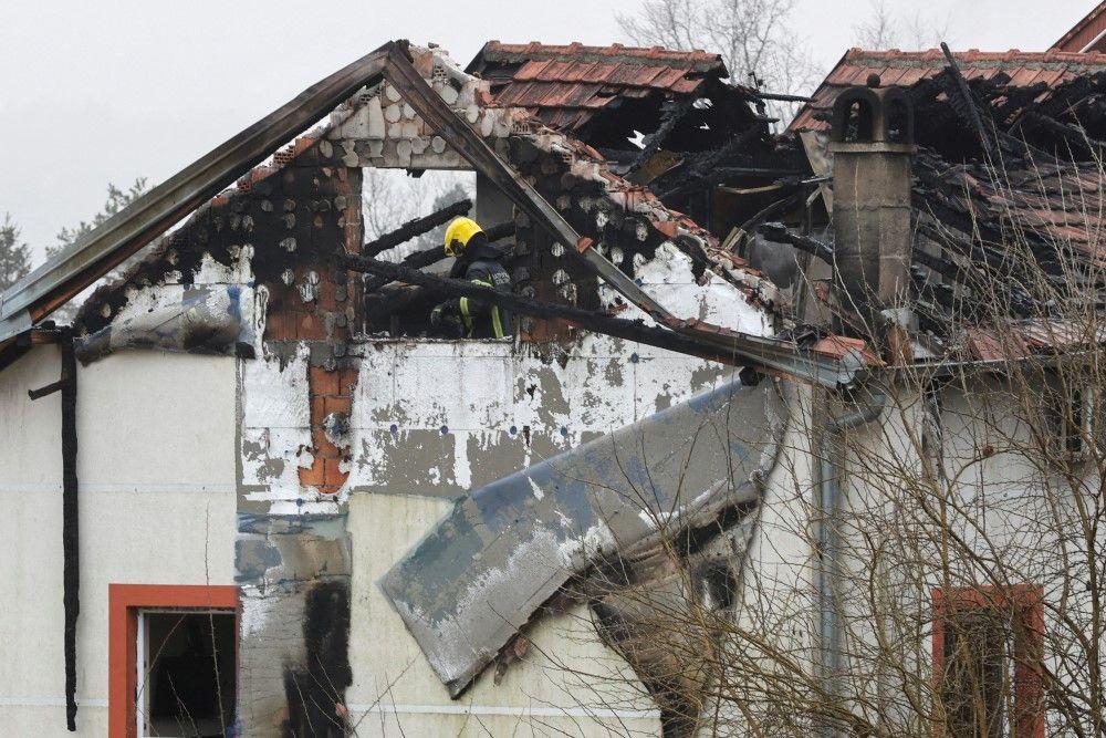 požar u barajevu, požar u domu u barajevu