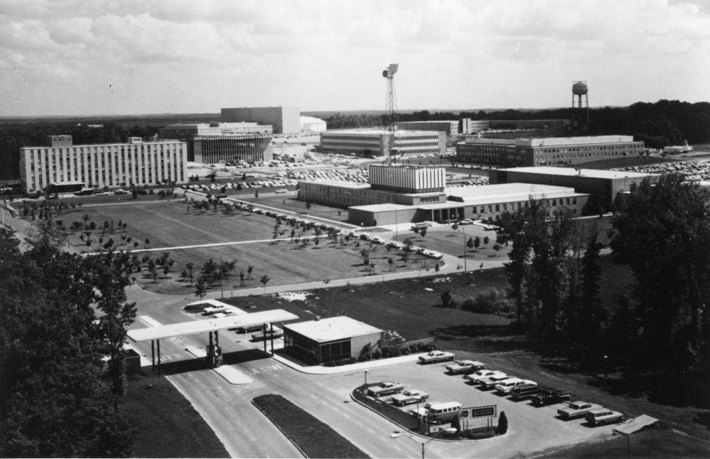 Centro de Vuelo Espacial Goddard en 1970