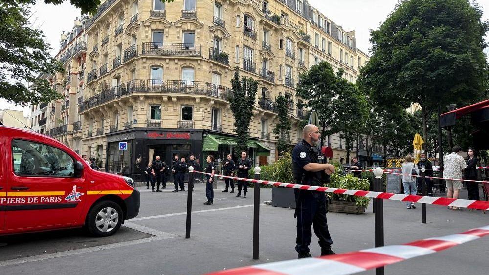 One dead, several injured after car hits Paris cafe
