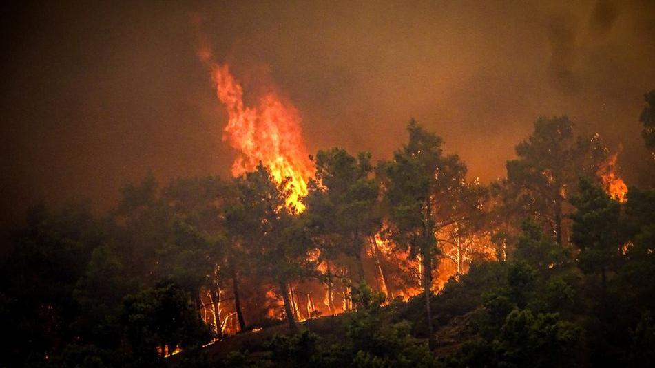 Incendios en Grecia 