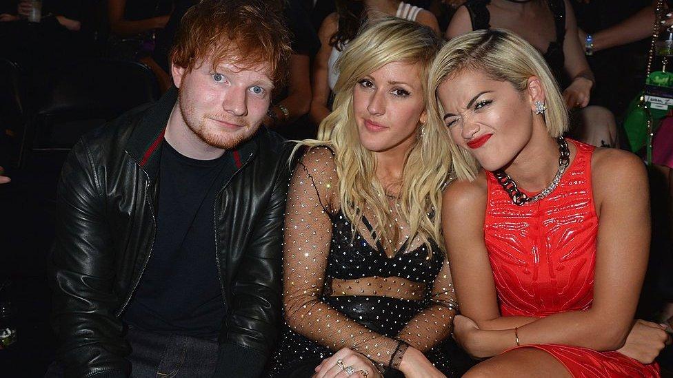Ed Sheeran, Ellie Goulding ve Rira Ora