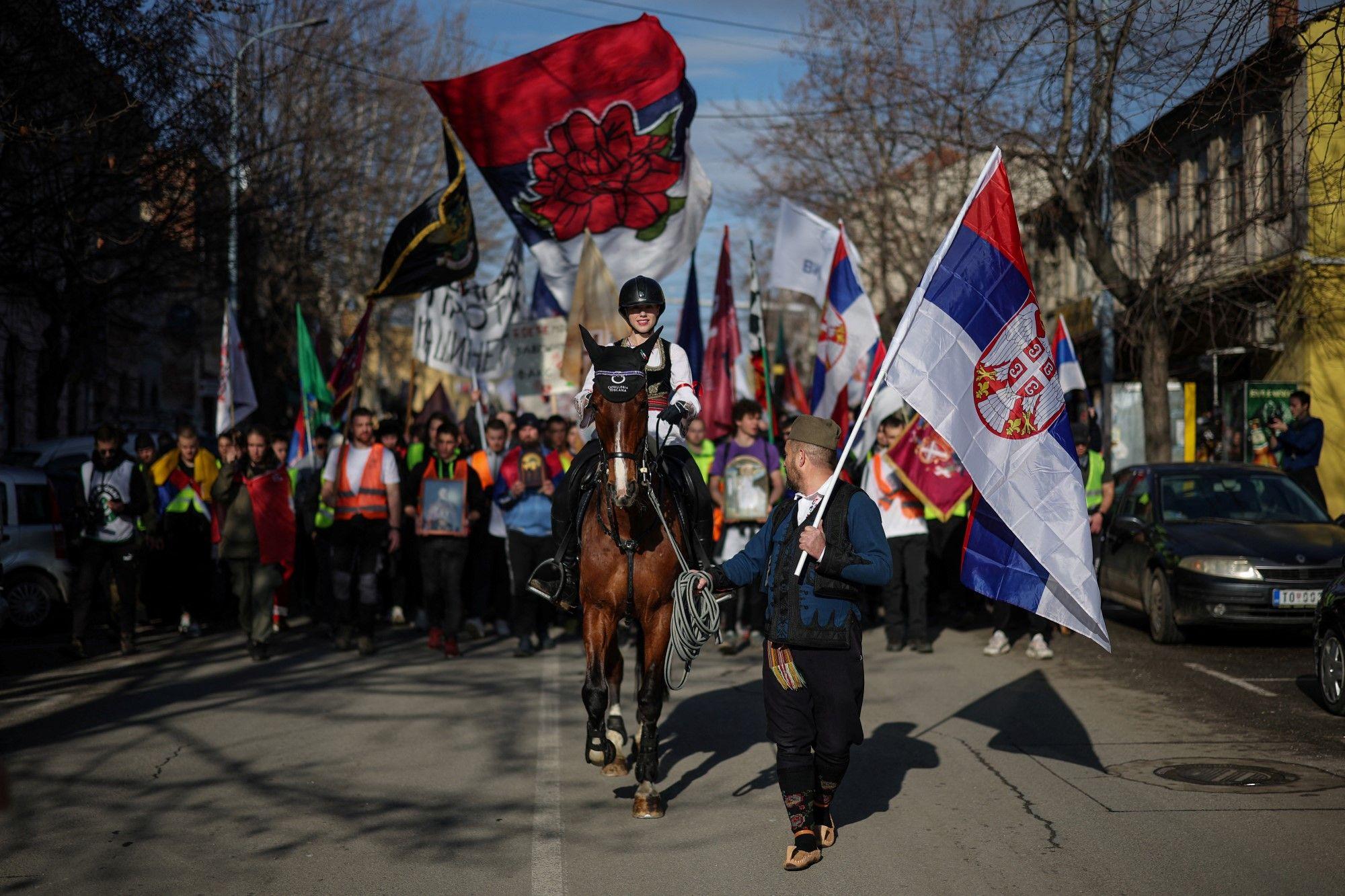 studenti, studentski protest, studentsko pešačenje