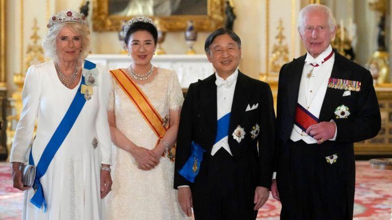 Raja Charles dan Ratu Camilla menjamu kaisar dan permaisuri Jepang dalam kunjungan kenegaraan 