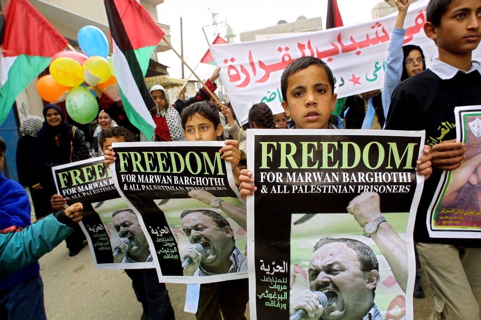 تظاهرات للإفراج عن القيادي الفلسطيني مروان البرغوثي