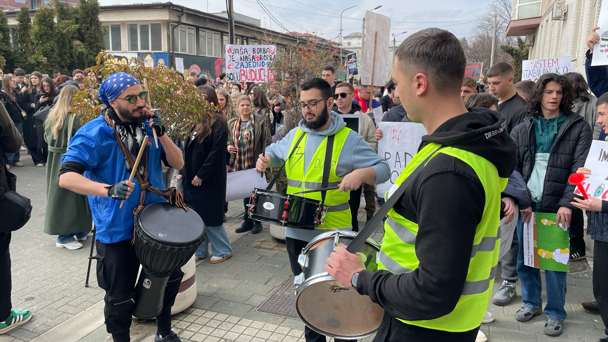 Protest u Novom Pazaru