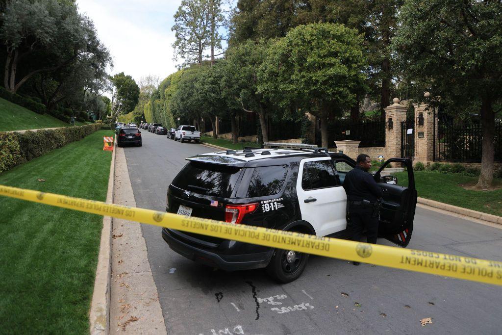 Un allanamiento a la casa de Diddy en Los Ángeles