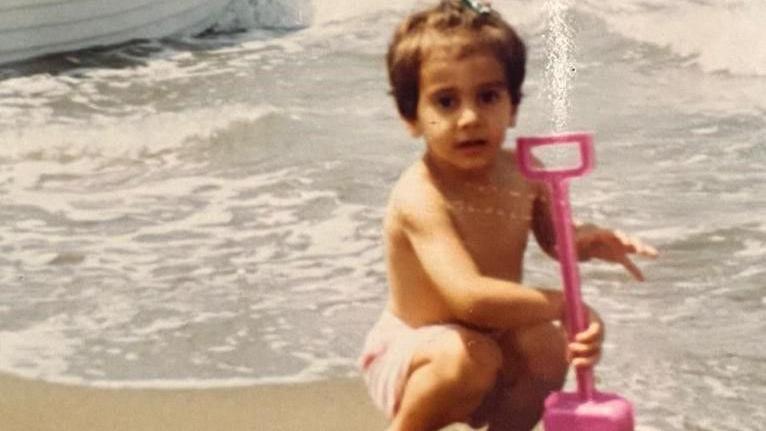 Sepideh saat kecil.