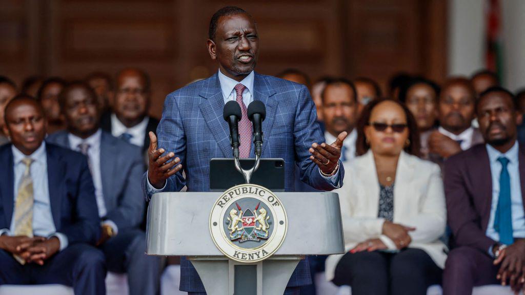 William Ruto discursando