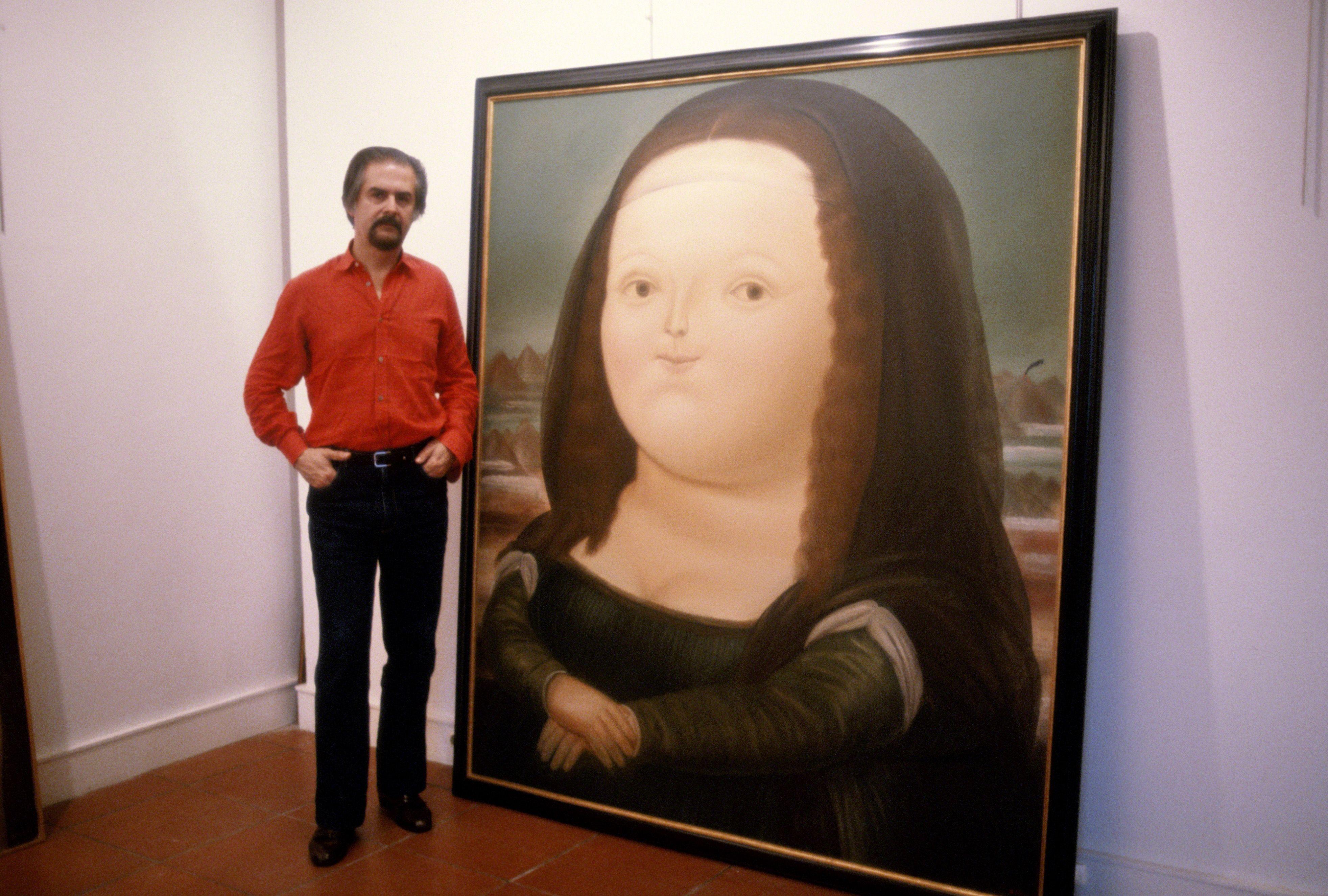 "Mona Lisa a los 12 años", de Fernando Botero