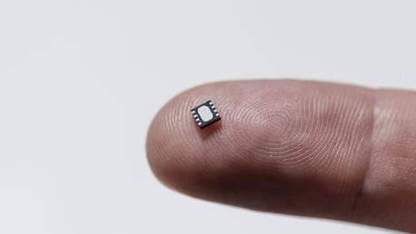 Microchip en un dedo