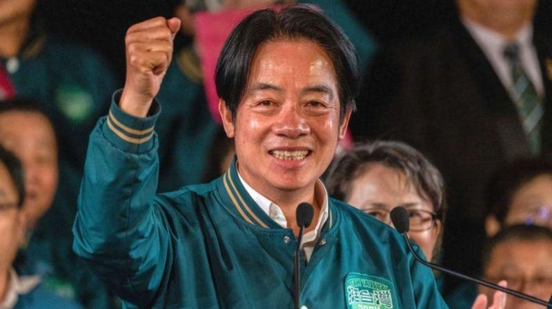 O presidente eleito de Taiwan, William Lai