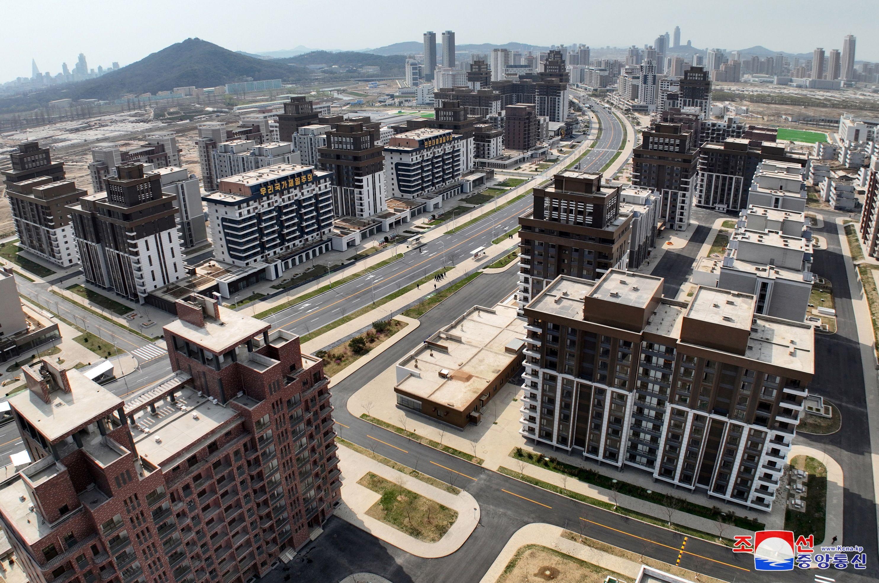 Nuevo proyecto residencial en el distrito de Hwaseong.