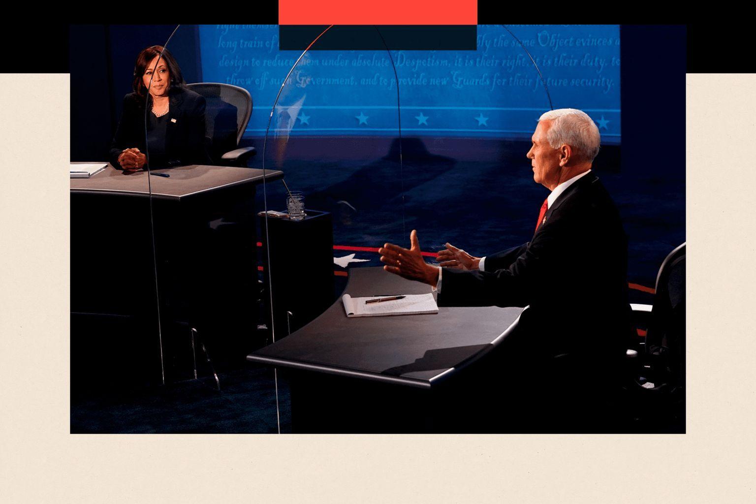 Kamala Harris, Mike Pence