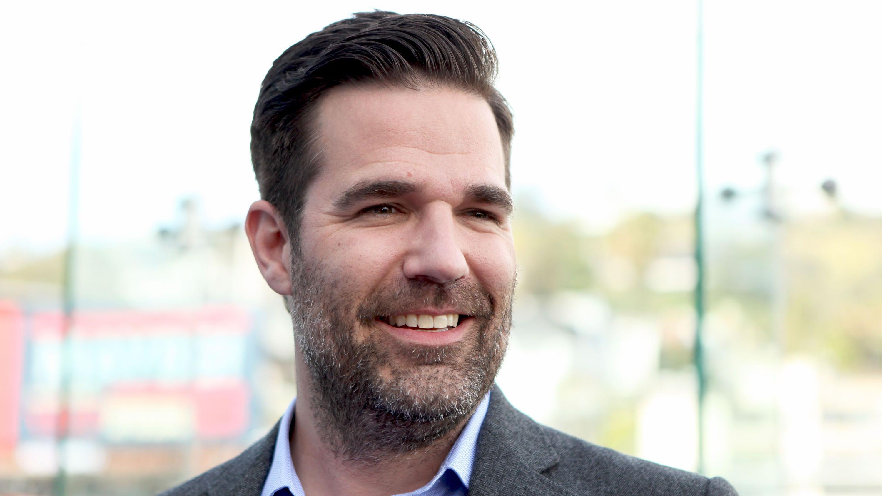 Rob Delaney says he wants to die in same room as his son