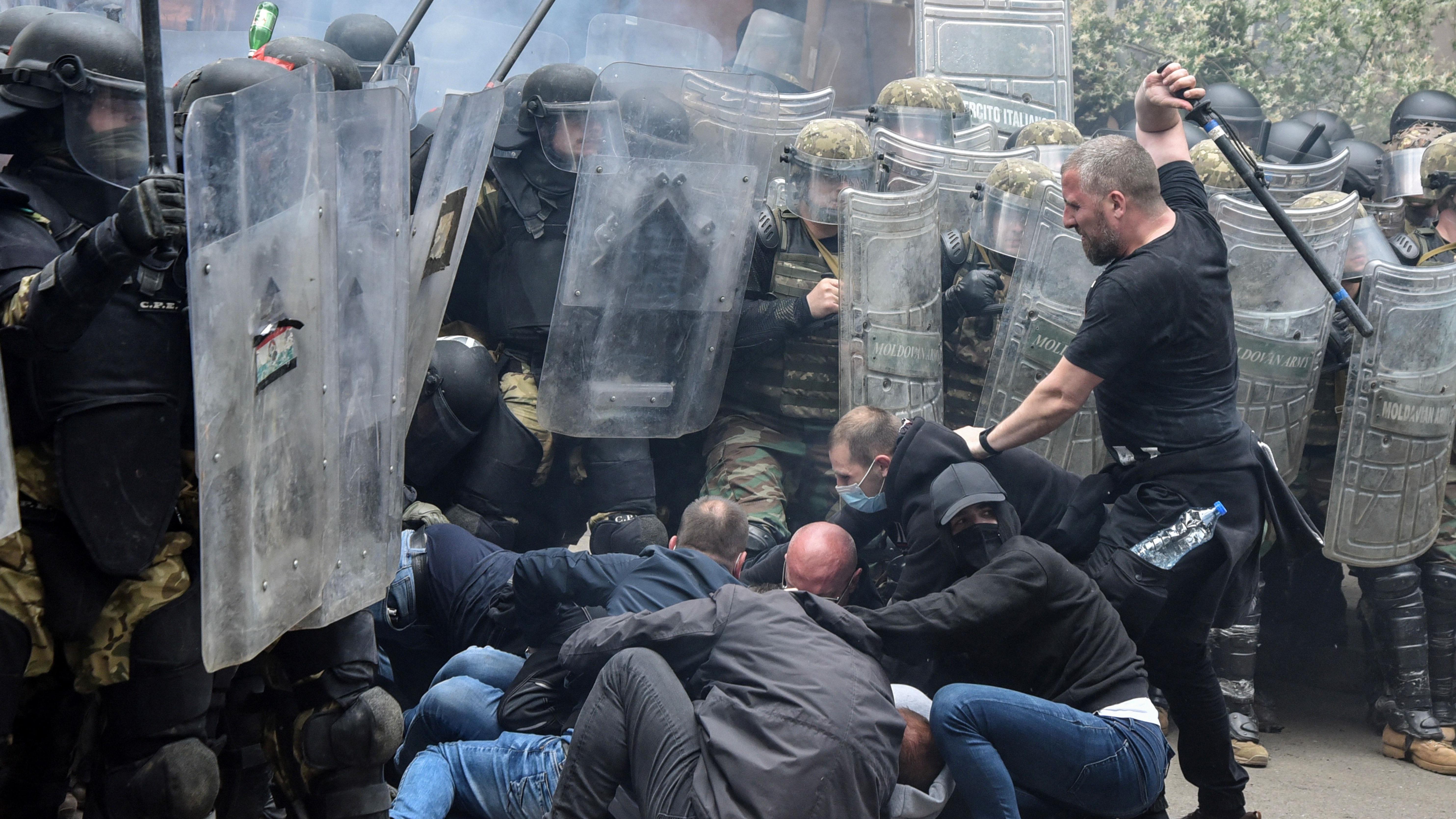 Clashes in Kosovo