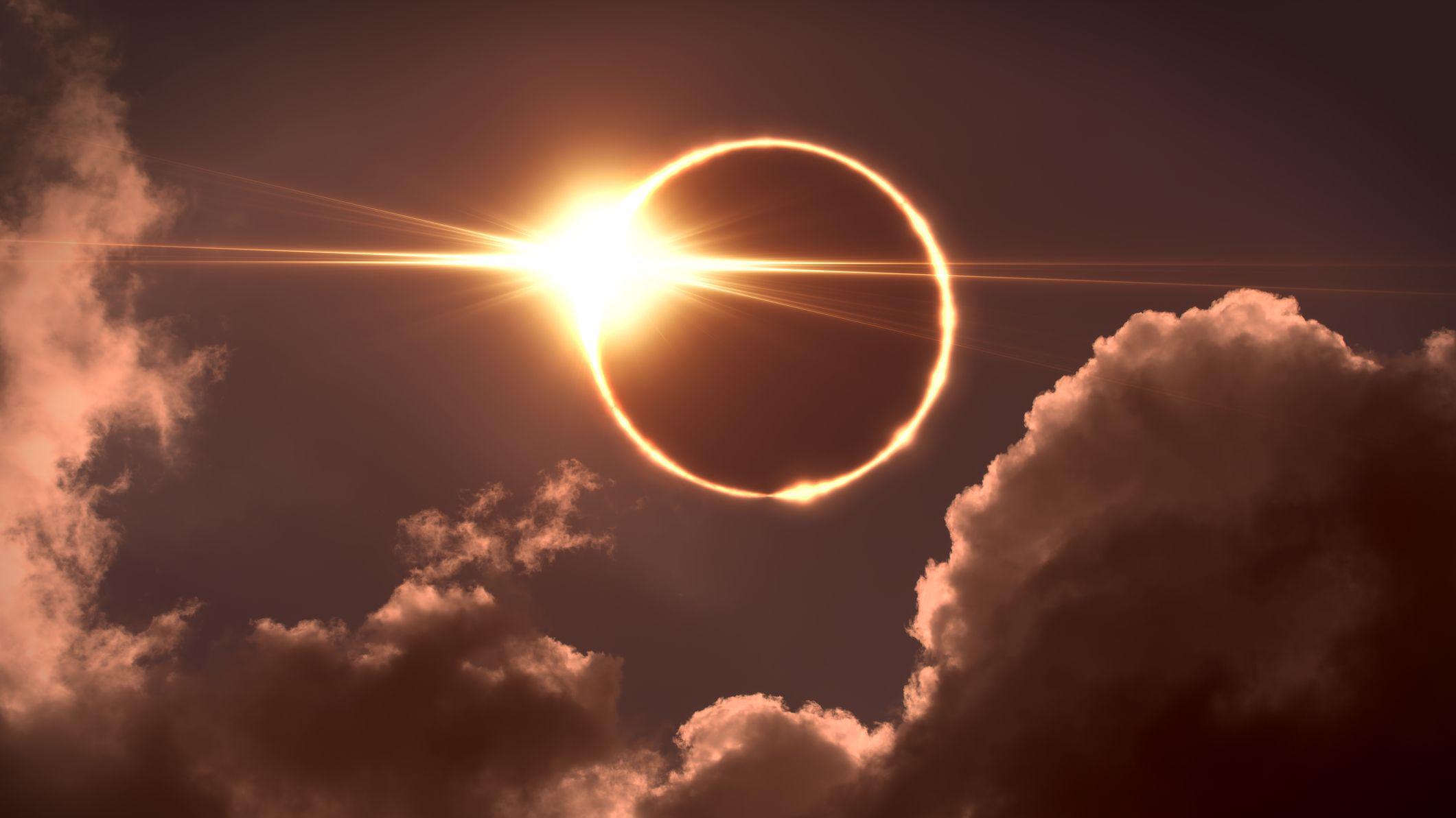 Una imagen de un eclipse total