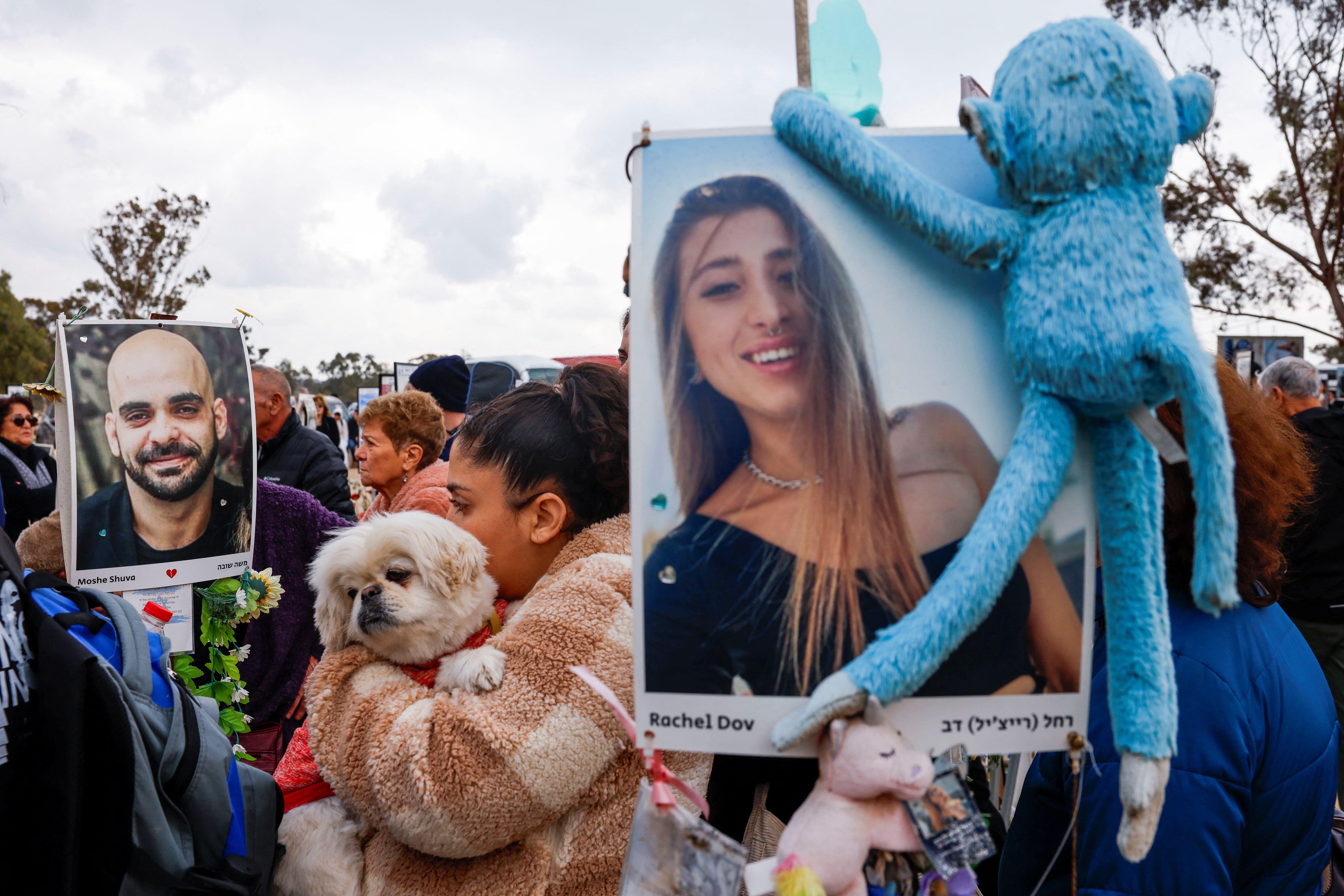 فعالية لعائلات الرهائن 