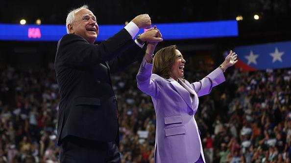 Tim Walz e Kamala Harris