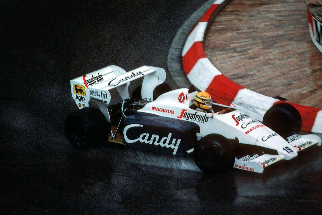 Senna com Toleman em Mônaco