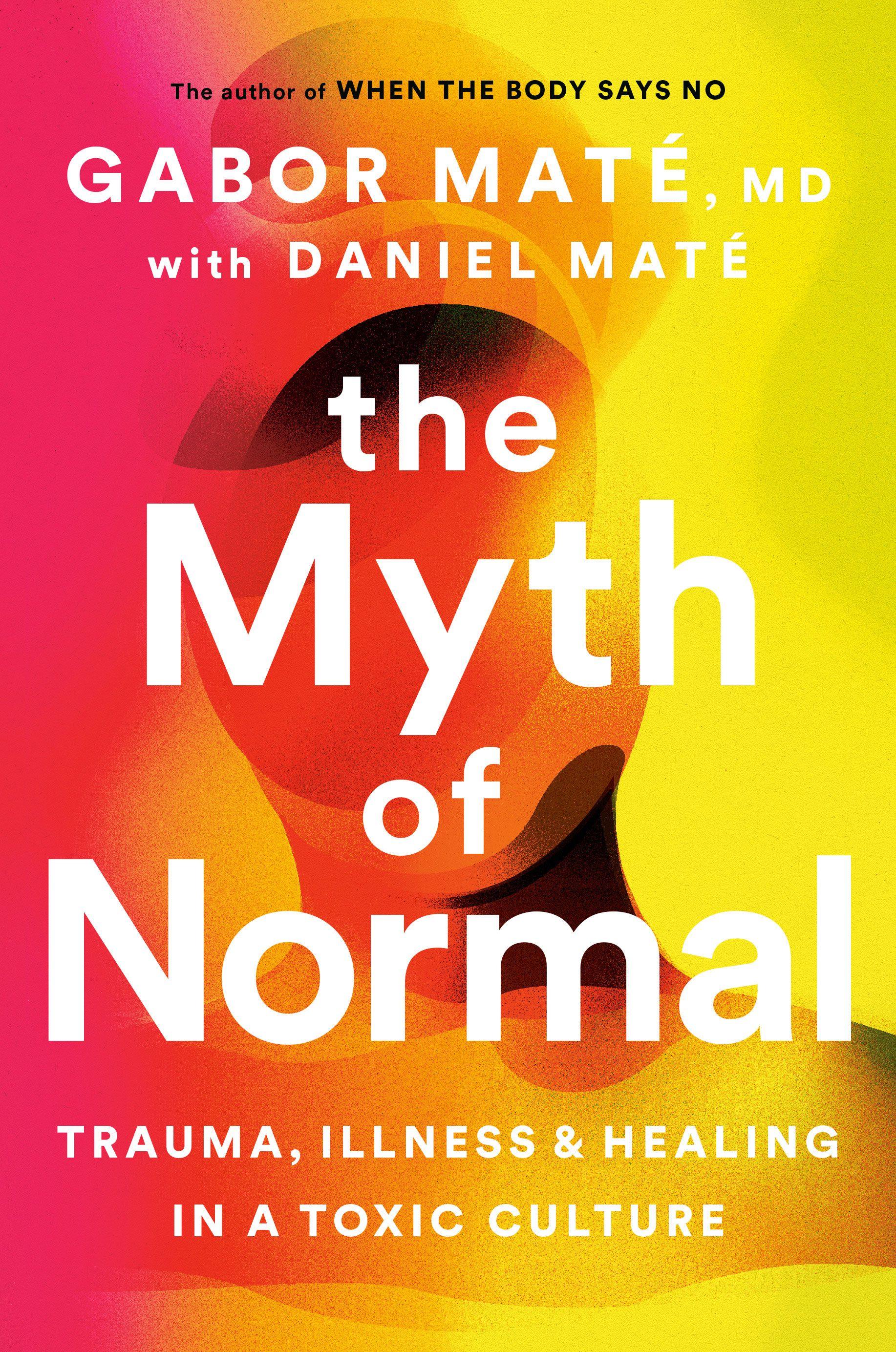 Capa do livro 'O Mito do Normal' com o título em inglês