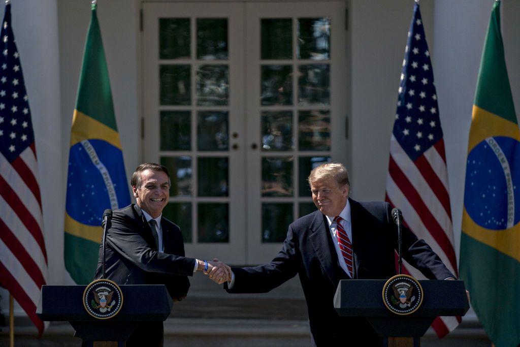 Bolsonaro e Trump