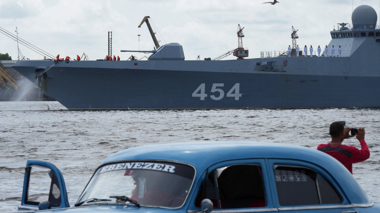 Russian warships leave Cuba after five days