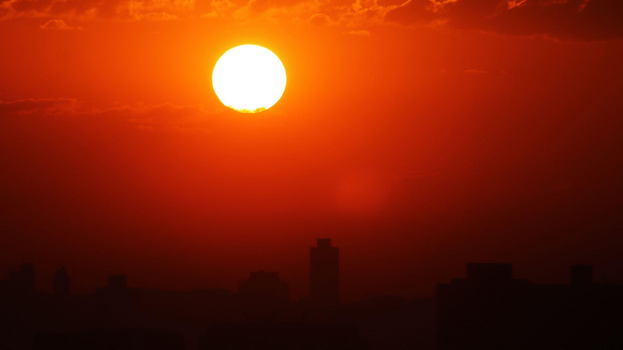 Nascer do sol em São Paulo