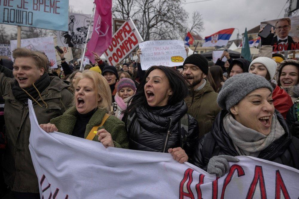 studentska blokada u Kragujevcu