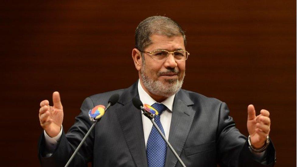الرئيس المعزول الراحل محمد مرسي