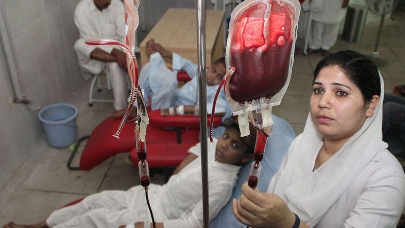 تھیلیسیمیا کا شکار بچے 