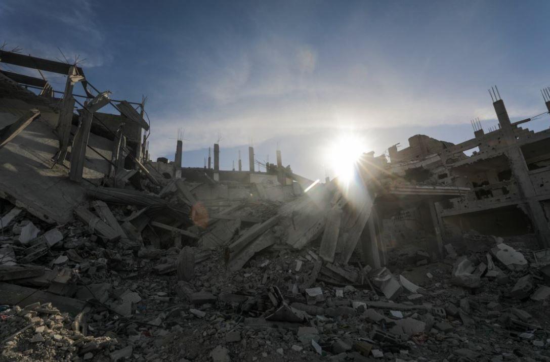 مبان مدمرة بعد عملية عسكرية إسرائيلية في رفح، جنوب غزة، 31 مايو/أيار 2024.