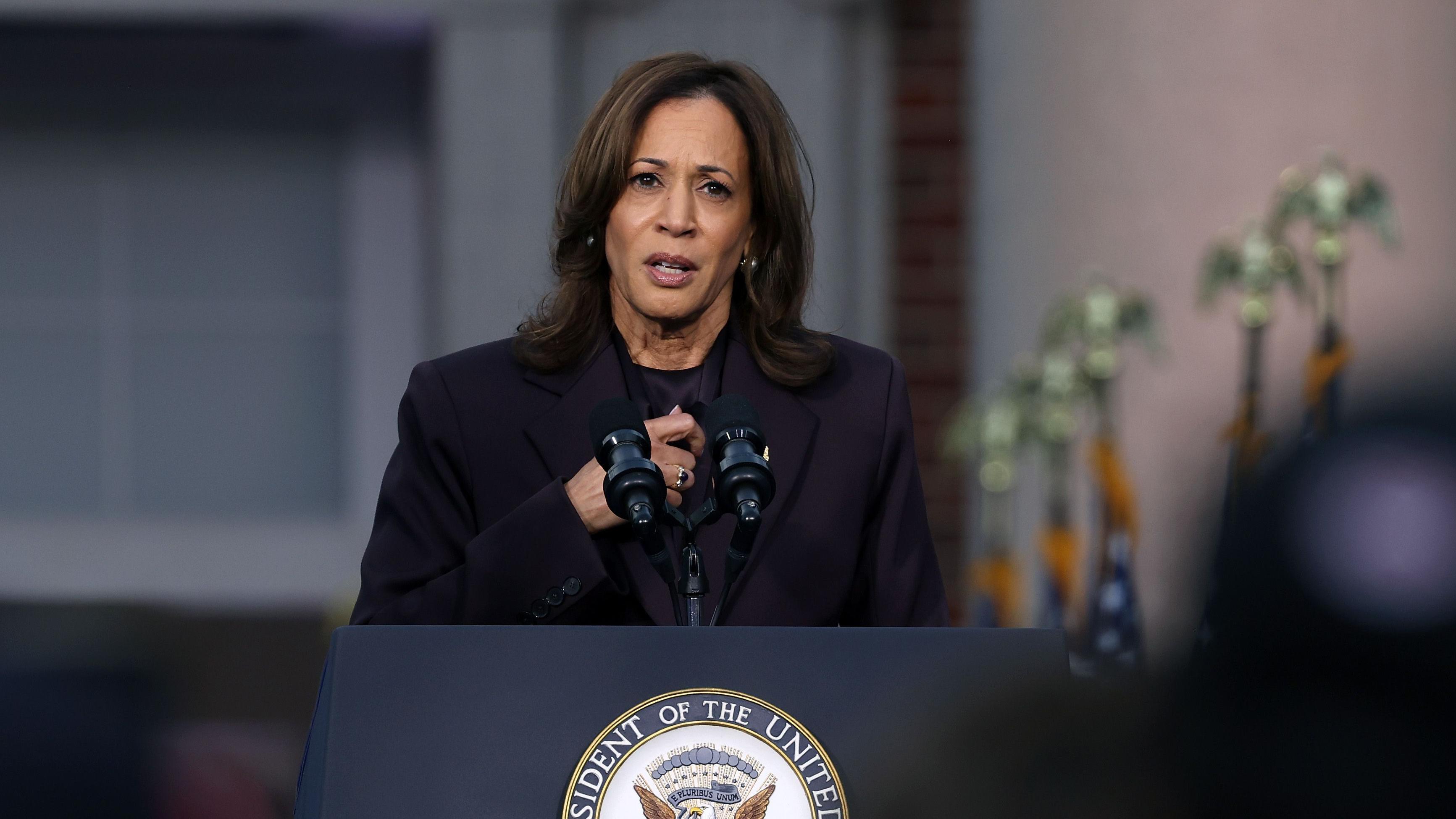 Kamala Harris reconoce su derrota electoral en un discurso desde la Universidad de Howard en Washington DC