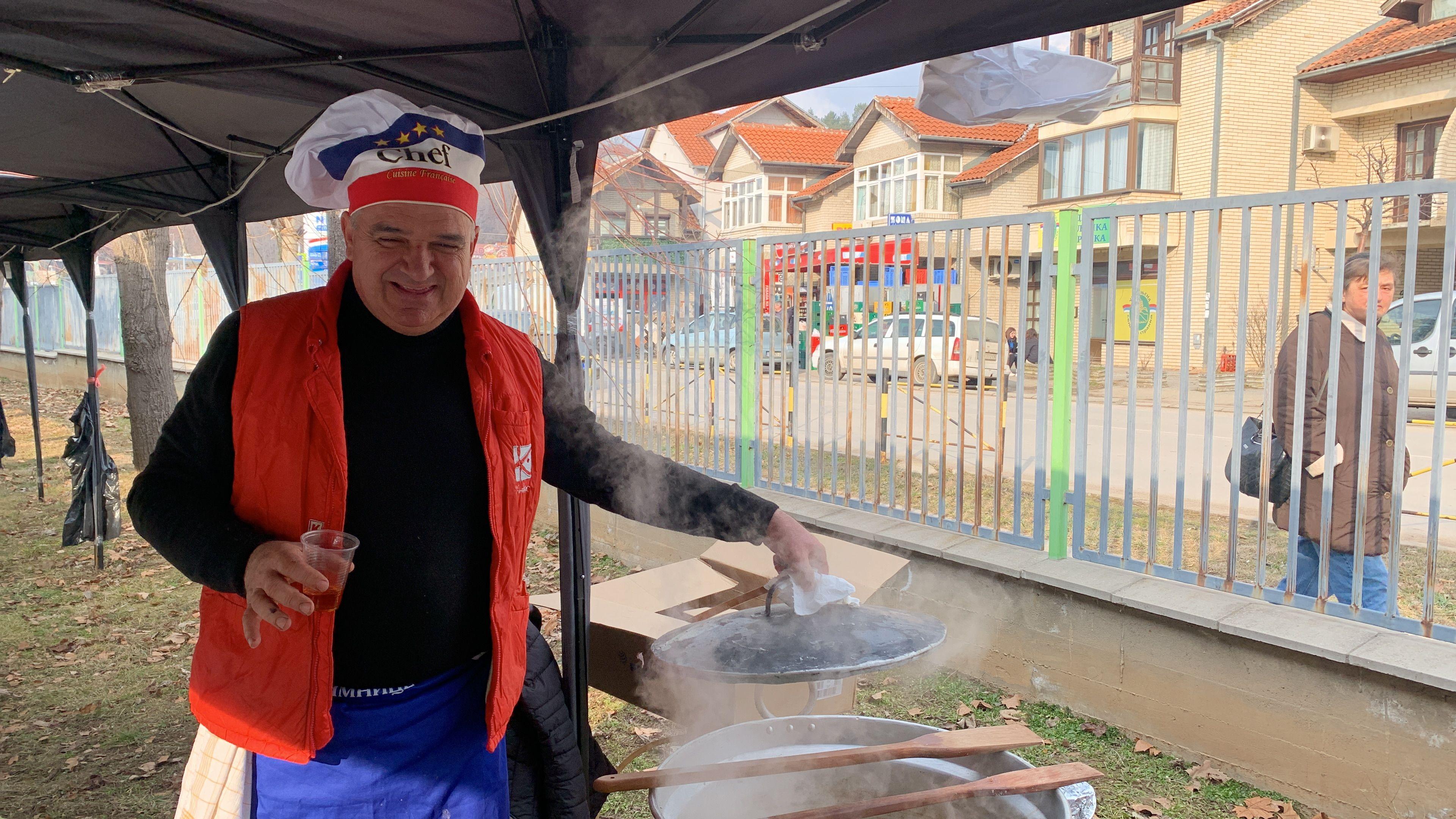 priprema hrane u Svrljigu za studente