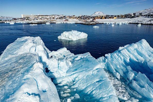 Hielo en Groenlandia.